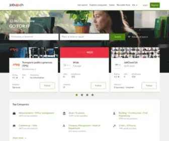 Jobup.ch(Genève) Screenshot