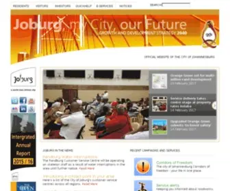 Joburg-Archive.co.za(City of Johannesburg) Screenshot