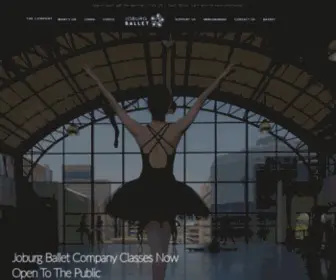 Joburgballet.com(Joburg Ballet) Screenshot