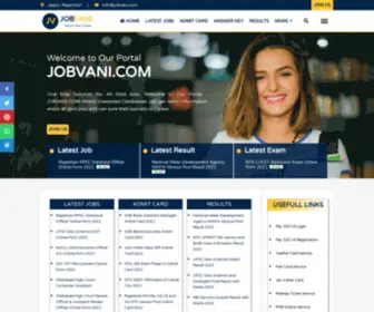 Jobvani.com(One Stop Solution For All Govt Jobs) Screenshot