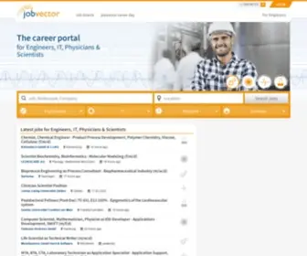 Jobvector.com(Jobvector job board) Screenshot