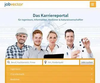 Jobvector.de(Aktuelle Jobs & Stellenangebote) Screenshot