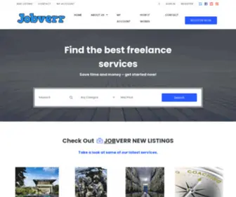 Jobverr.com(WORLD SERVICE MARKET) Screenshot