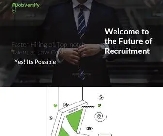 Jobversify.com(Top Recruitment Solutions and HR Consultancy in Delhi/NCR) Screenshot