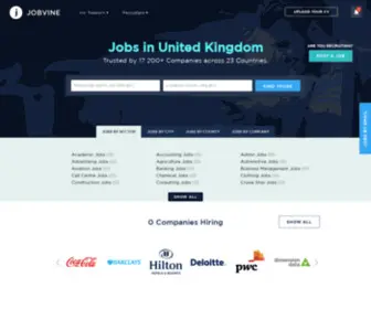 Jobvine.com(Home) Screenshot