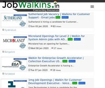 Jobwalkins.in(Find Jobs) Screenshot