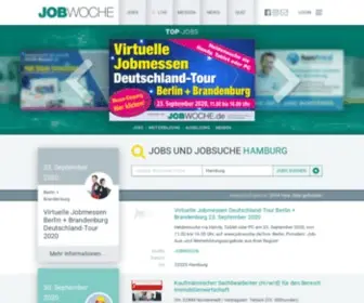 Jobwoche.de(Jobbörse Jobwoche) Screenshot