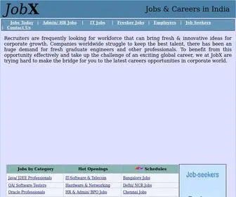 Jobx.in(Jobs In India) Screenshot