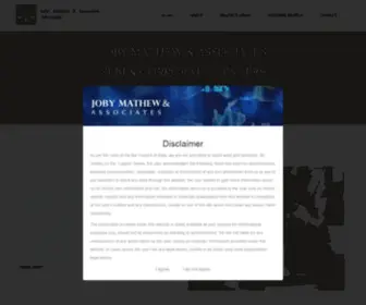 Jobymathewassociates.com(Joby Mathew and Associates) Screenshot