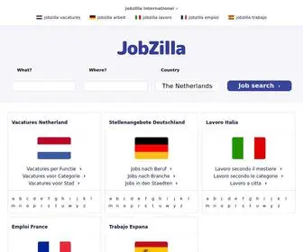 Jobzil.la(Jobzilla in Europe) Screenshot