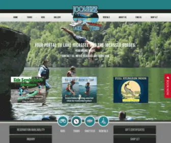 Jocasseelaketours.com(Jocassee Lake Tours) Screenshot