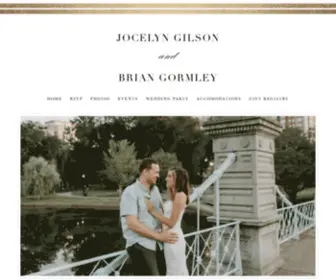 Jocelynandbrian.com(Jocelyn Gilson & Brian Gormley) Screenshot