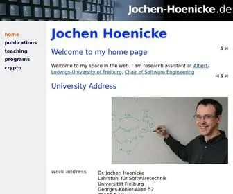 Jochen-Hoenicke.de(Jochen Hoenicke) Screenshot