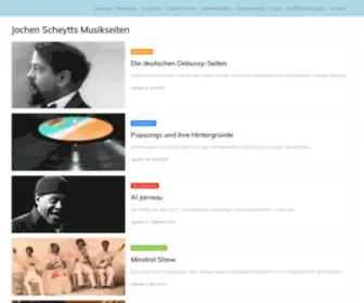 Jochenscheytt.de(Jochen Scheytts Musikseiten) Screenshot