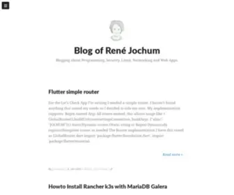 Jochum.dev(Blog of René Jochum) Screenshot