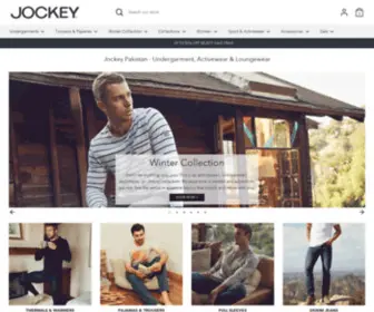 Jockey.com.pk(Buy Activewear Online) Screenshot