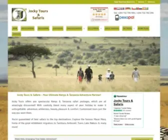 Jockytours.com(Jocky Tours & Safaris) Screenshot