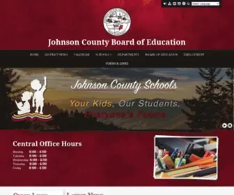Jocoed.net(Johnson County Board of Education) Screenshot
