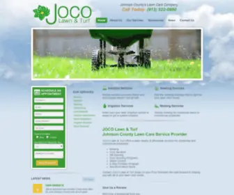 Jocoturf.com(JOCO Lawn & Turf) Screenshot