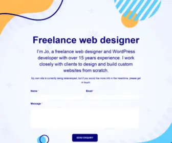 JocoxDesign.co.uk(Freelance WordPress Developer UK) Screenshot
