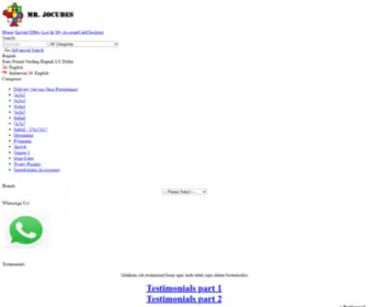 Jocubes.com(Jual Rubik) Screenshot