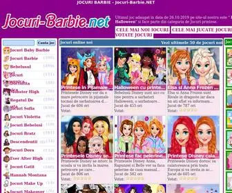 Jocuri-Barbie.net(JOCURI BARBIE) Screenshot