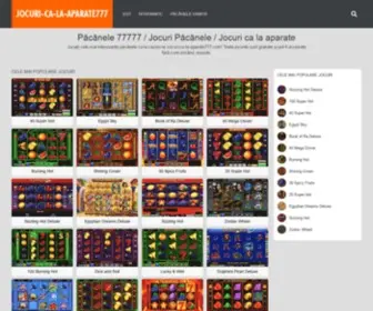 Jocuri-CA-LA-Aparate777.com Screenshot