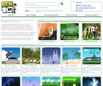 Jocuri-CU-Ben-10.com(JOCURI CU BEN 10 ONLINE) Screenshot