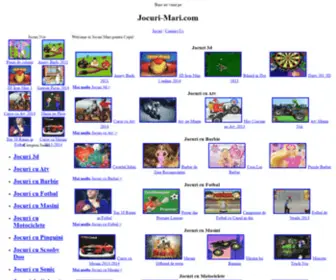 Jocuri-Mari.com(Jocuri Mari pentru Copii) Screenshot