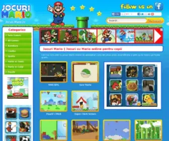 Jocuri-Mario.ro(Jocuri Mario) Screenshot