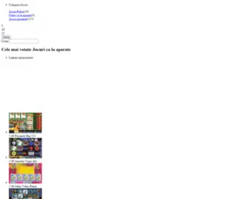 Jocuriaparate.com(Jocuriaparate) Screenshot