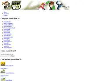 Jocuriben-10.com(JOCURI BEN 10) Screenshot