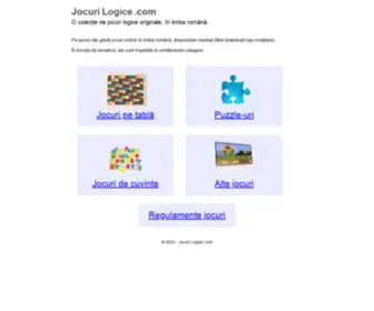 Jocurilogice.net(Jocuri Logice) Screenshot