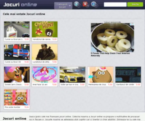 Jocurionline.org(Jocuri Online Gratis) Screenshot