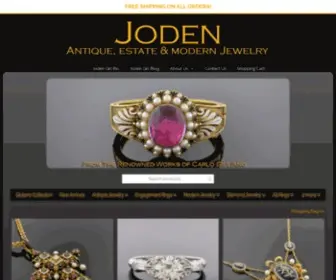 Joden.com(Joden Jewelers) Screenshot