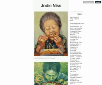 Jodieniss.com(Paintings and other creative work jodieniss@gmail.com Art statement) Screenshot