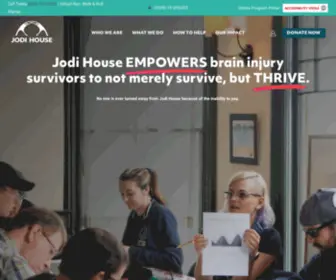 Jodihouse.org(Brain Injury Support Center) Screenshot