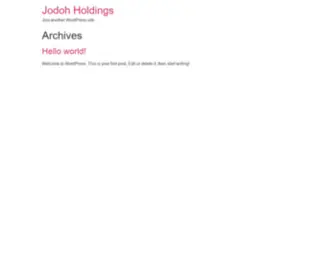 Jodoh.io(IIS Windows Server) Screenshot