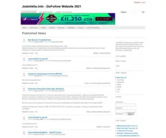 Jodohkita.info(Pligg is an open source content management system) Screenshot