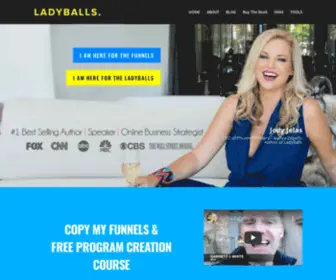 Jodyjelas.com(LADYBALLS with Jody Jelas) Screenshot