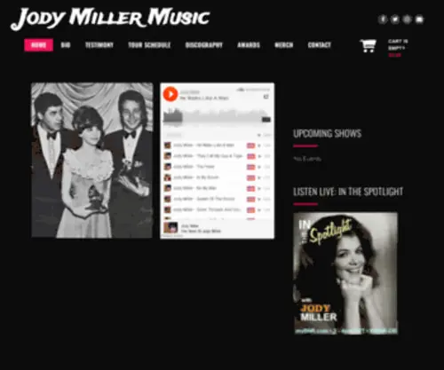 Jodymillermusic.com(Jody Miller Music) Screenshot