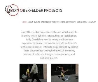 Jodyoberfelder.com(Jody Oberfelder Projects) Screenshot