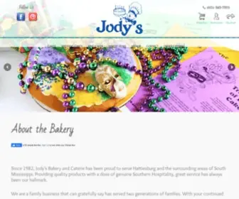 Jodysbakery.com(Jody's Bakery) Screenshot