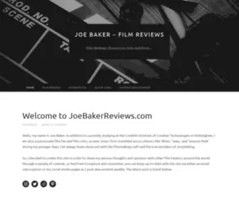 Joebakerreviews.com(Joe Baker) Screenshot