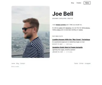 Joebell.co.uk(Joebell) Screenshot