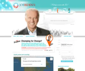 Joebidensteeth.com(Joe Biden's Teeth) Screenshot