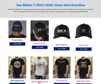 Joebidentshirt2020.com(有限公司) Screenshot