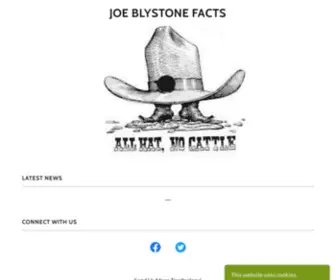 Joeblystonefacts.com(Joe Blystone Facts) Screenshot