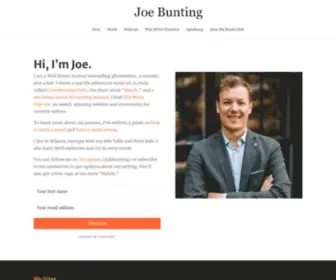 Joebunting.com(Joe Bunting) Screenshot