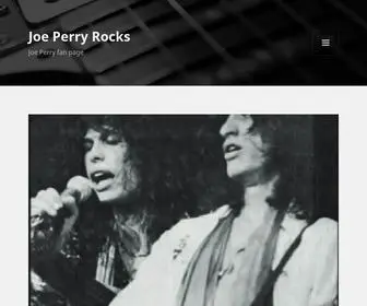 Joebynat.com(Joe Perry Rocks) Screenshot